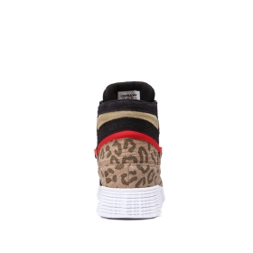 Mens Supra High Top Shoes JAGATI Animal/white | AU-82538